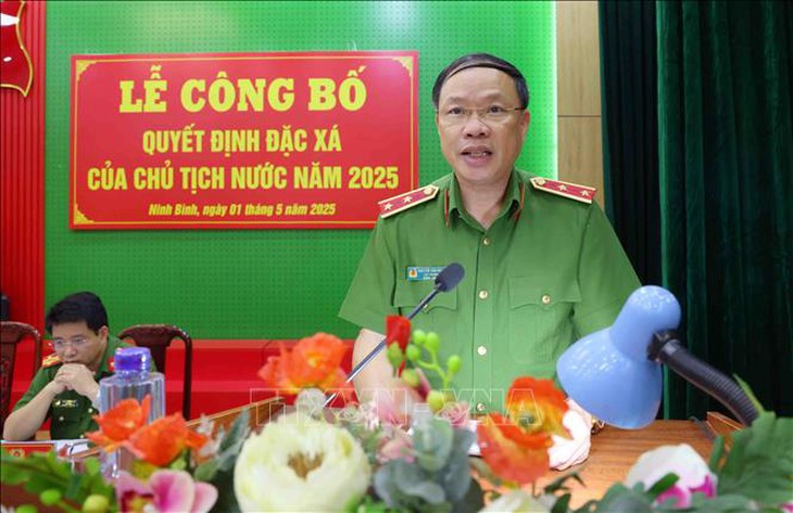 Lễ công bố Quyết định đặc xá của Chủ tịch nước năm 2025- Ảnh 1.