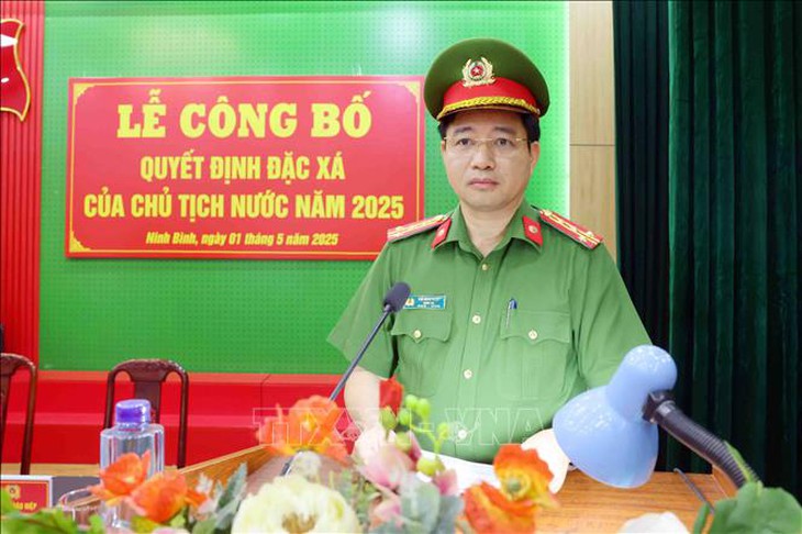 Lễ công bố Quyết định đặc xá của Chủ tịch nước năm 2025- Ảnh 2.