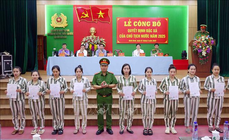 Lễ công bố Quyết định đặc xá của Chủ tịch nước năm 2025- Ảnh 5.