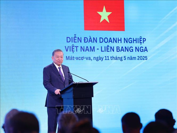 Tổng Bí thư Tô Lâm dự Diễn đàn Doanh nghiệp Việt Nam - LB Nga- Ảnh 3. Tổng Bí thư Tô Lâm dự Diễn đàn Doanh nghiệp Việt Nam - LB Nga- Ảnh 3.