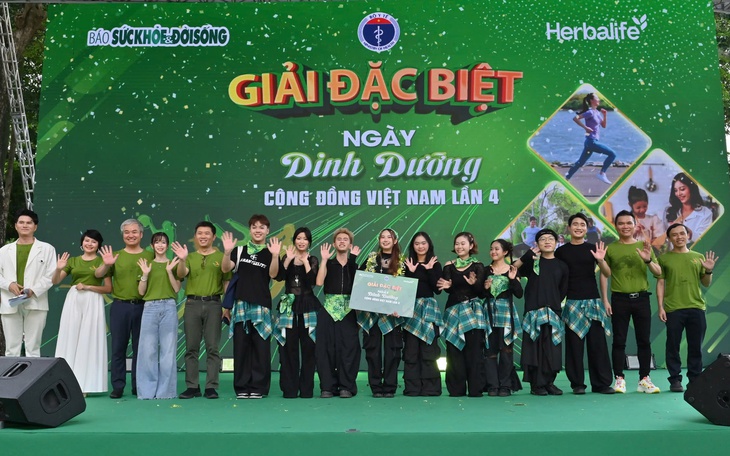 Ấn tượng với tiết mục giành giải Đặc biệt tại Ngày Dinh dưỡng cộng đồng Việt Nam lần 4