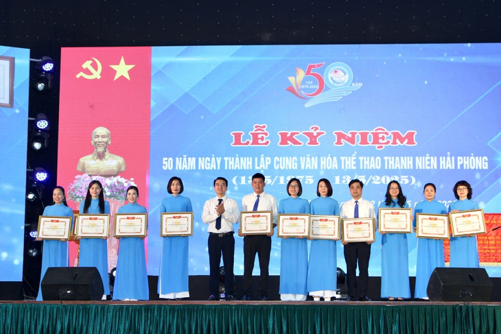 Hành trình 50 năm Cung Văn hóa Thể thao Thanh niên Hải Phòng: Khơi dậy niềm đam mê và sáng tạo của thanh niên- Ảnh 1.