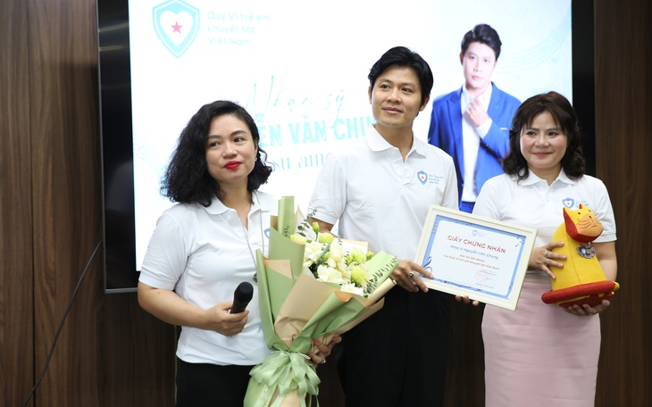 Nhạc sĩ Nguyễn Văn Chung là đại sứ âm nhạc vì trẻ em khuyết tật Việt Nam 