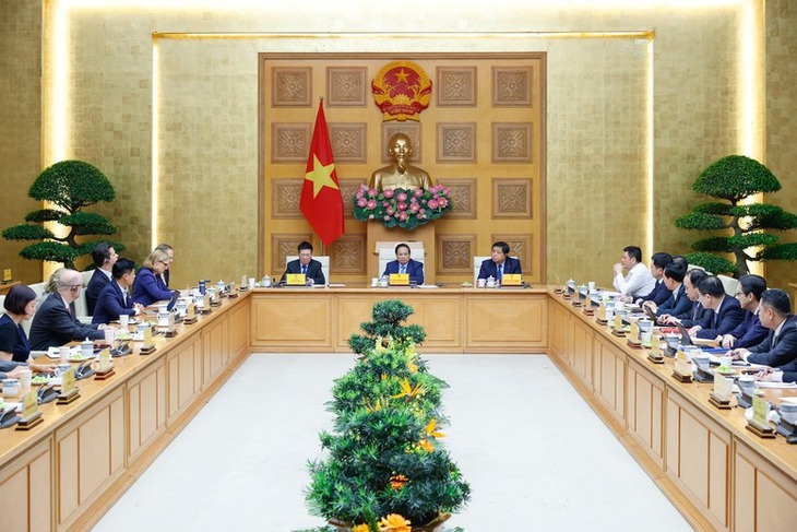 Thủ tướng: Chính phủ tạo mọi điều kiện để doanh nghiệp Hoa Kỳ đầu tư, kinh doanh hiệu quả- Ảnh 2. Thủ tướng: Chính phủ tạo mọi điều kiện để doanh nghiệp Hoa Kỳ đầu tư, kinh doanh hiệu quả- Ảnh 2.