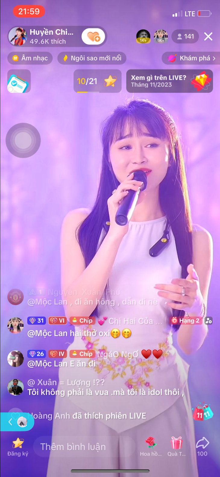 Huyền Chi – Giọng ca trữ tình thắp sáng Tiktok LIVE với dòng nhạc Cách mạng Và Dân ca Bắc Trung Bộ- Ảnh 2.