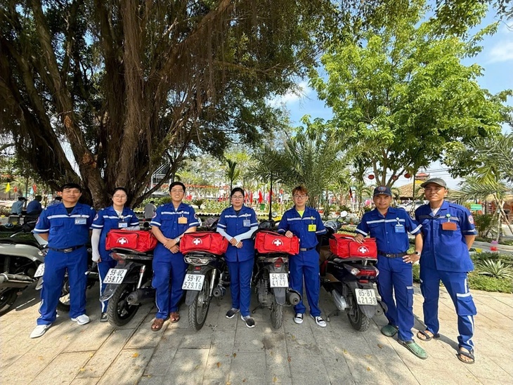Gần 600 trường hợp cấp cứu trong Đại lễ Vesak tại TPHCM- Ảnh 2. Gần 600 trường hợp cấp cứu trong Đại lễ Vesak tại TPHCM- Ảnh 2.
