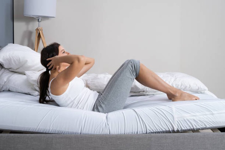 40+ Sit Ups In Bed Stock Photos, Pictures & Royalty-Free Images - iStock