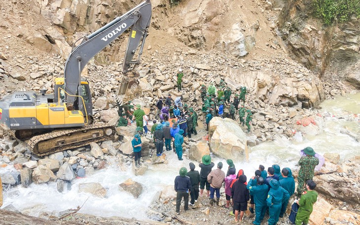 Đã tìm thấy 3 nạn nhân mất tích trong vụ sạt lở tại công trường thủy điện ở Lai Châu