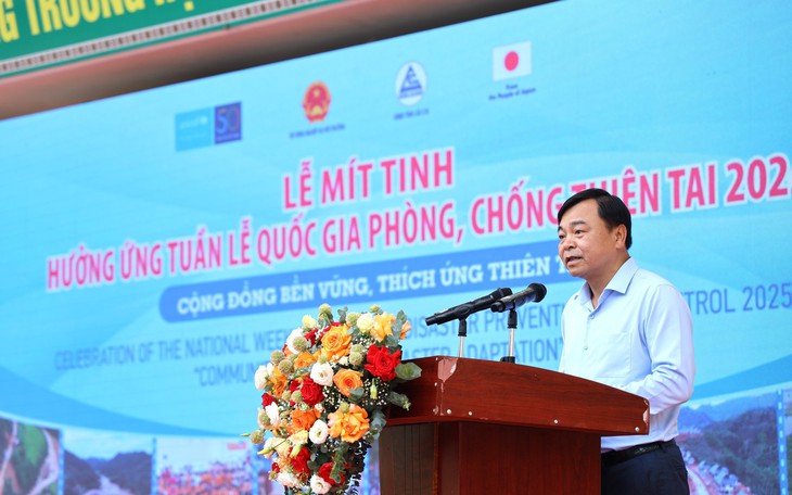Người dân có vai trò trung tâm trong phòng ngừa và thích ứng với thiên tai
