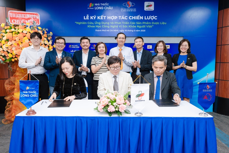 Long Châu cùng Viện Công nghệ Tiên tiến - Viện Hàn lâm Khoa học và Công nghệ Việt Nam ứng dụng nghiên cứu bảo vệ sức khỏe- Ảnh 1.