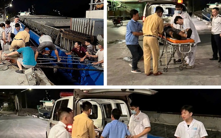 Hải Phòng: Kịp thời hỗ trợ thuyền viên bị đột quỵ trên sông Đá Bạch