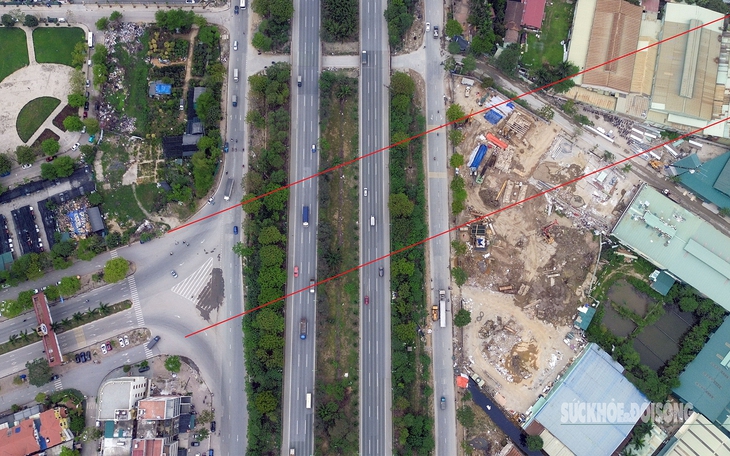 Cận cảnh công trường hầm chui nghìn tỷ Vành đai 3,5