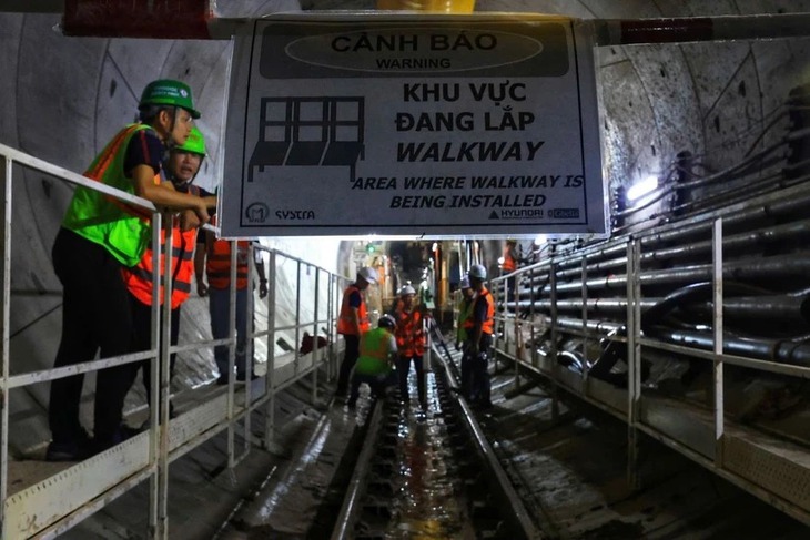 Bổ sung diện tích rào chắn phục vụ khoan hầm dự án Nhổn-Ga Hà Nội- Ảnh 1. Bổ sung diện tích rào chắn phục vụ khoan hầm dự án Nhổn-Ga Hà Nội- Ảnh 1.