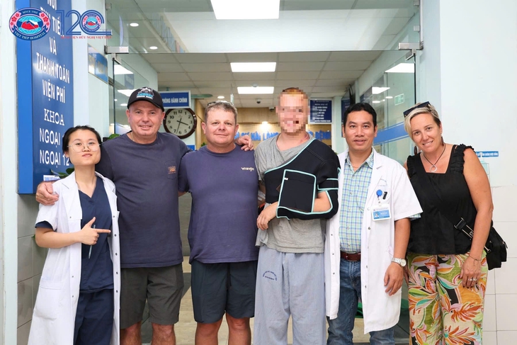 Du khách Úc gặp nạn ở Hải Phòng được bác sĩ BV Việt Tiệp cứu sống ngoạn mục- Ảnh 1.