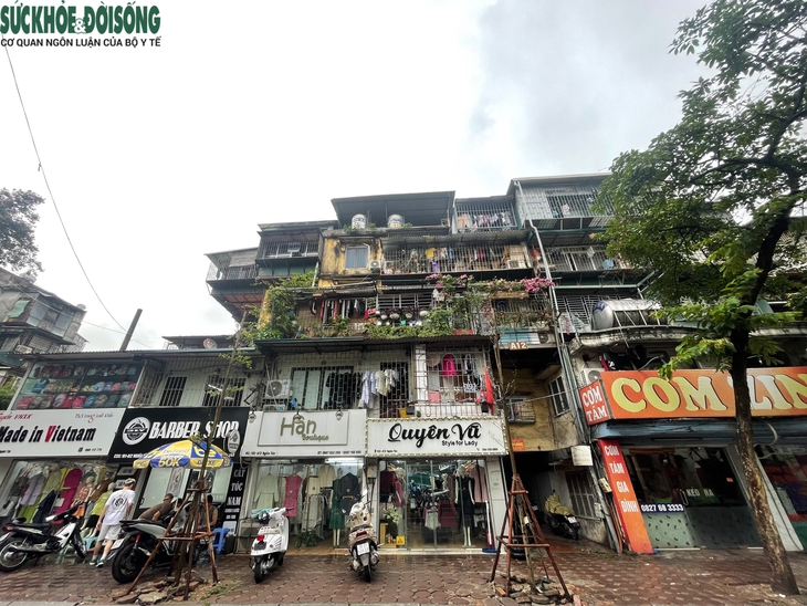 Cận cảnh khu tập thể cũ ở Hà Nội dự kiến cải tạo thành cao ốc cao 55 tầng- Ảnh 6.