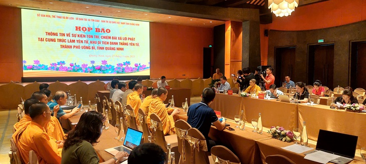 Quảng Ninh sẽ đón khoảng 1 triệu lượt người về chiêm bái Xá lợi Đức Phật tại Cung Trúc Lâm Yên Tử- Ảnh 1.