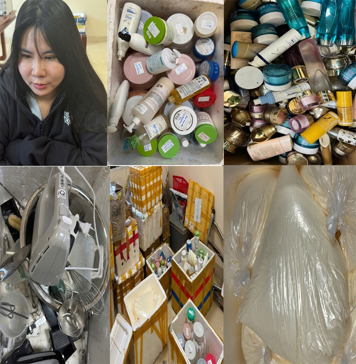 Thanh Hoá: Triệt phá cơ sở sản xuất mỹ phẩm cao cấp mua 50 nghìn/kg hoá chất rồi về pha trộn bằng tay
- Ảnh 2.