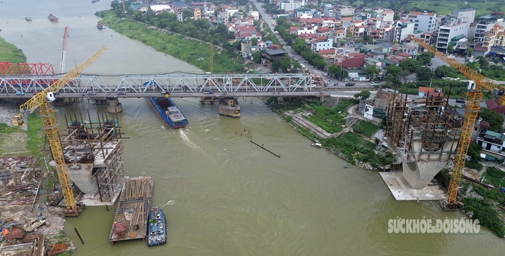 Hiện trạng cầu Đuống hơn 100 năm tuổi sắp bị tháo dỡ- Ảnh 1.