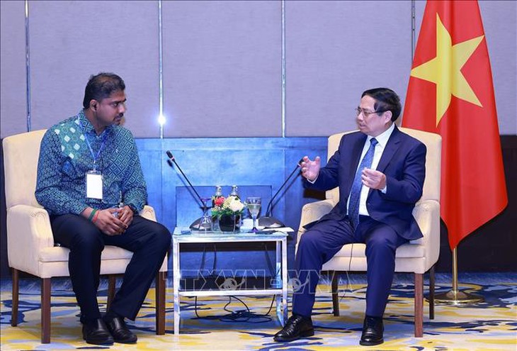 Thủ tướng Phạm Minh Chính làm việc với các doanh nghiệp hàng đầu Malaysia- Ảnh 5. Thủ tướng Phạm Minh Chính làm việc với các doanh nghiệp hàng đầu Malaysia- Ảnh 5.