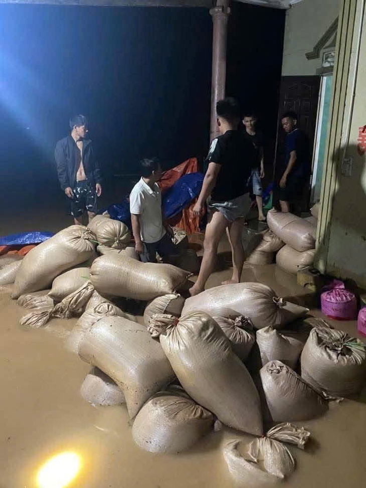 Nông dân căng mình 'cứu lúa' sau lũ- Ảnh 2.