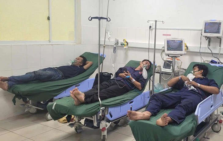 Điều tra nguyên nhân vụ 2 công nhân tử vong ở Công ty CP gạch men Phương Nam- Ảnh 1. Điều tra nguyên nhân vụ 2 công nhân tử vong ở Công ty CP gạch men Phương Nam- Ảnh 1.