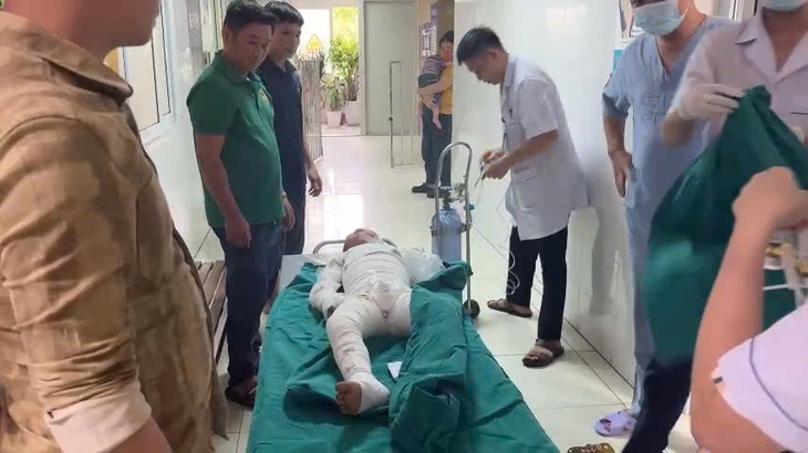 Dùng xăng để đốt kiến, hai anh em bỏng nặng- Ảnh 1.