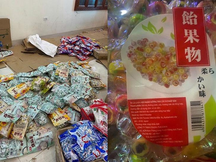 Phanh phui xưởng sản xuất hơn 25.000 gói kẹo giả thương hiệu ngoại- Ảnh 2.