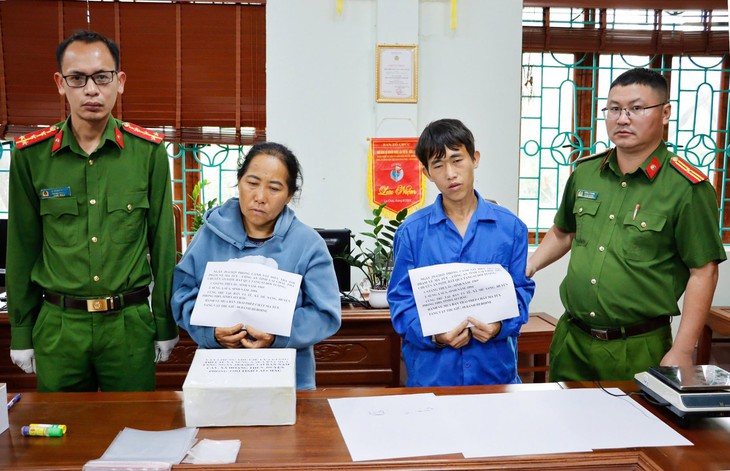 Bắt 'bà trùm' huy động cả người thân, họ hàng lập đường dây mua bán 8 bánh heroin- Ảnh 1.