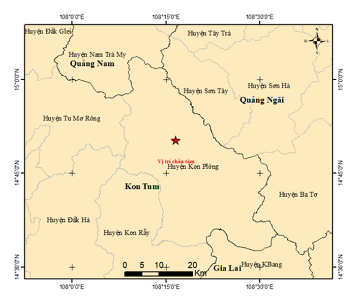 Kon Tum động đất liên tiếp, mỗi ngày 5-6 trận- Ảnh 2.
