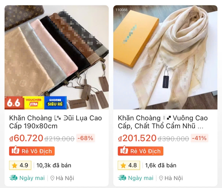 Hàng giả, hàng nhái tràn lan trên chợ mạng, người bán coi chừng sẽ bị truy cứu trách nhiệm hình sự- Ảnh 1. Hàng giả, hàng nhái tràn lan trên chợ mạng, người bán coi chừng sẽ bị truy cứu trách nhiệm hình sự- Ảnh 1.