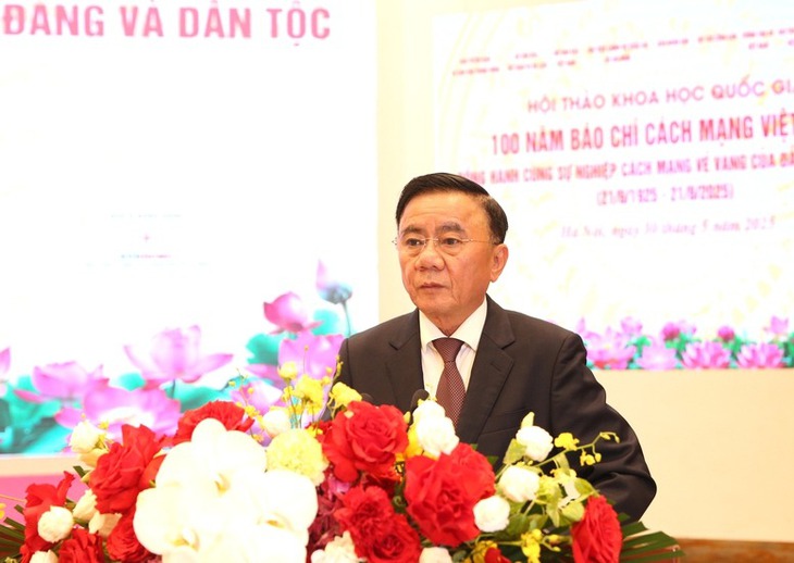 '100 năm Báo chí cách mạng Việt Nam đồng hành cùng sự nghiệp vẻ vang của Đảng và dân tộc'- Ảnh 2.