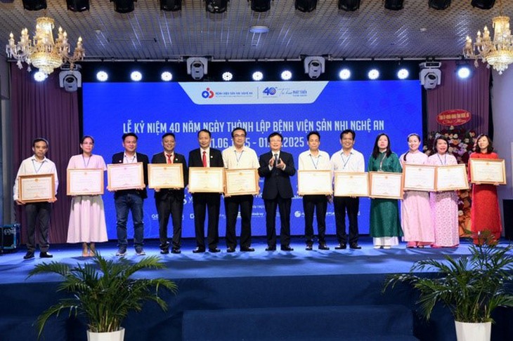Bệnh viện Sản Nhi Nghệ An – 40 năm vun đắp sự sống, nâng tầm y học vì bà mẹ và trẻ em- Ảnh 7.