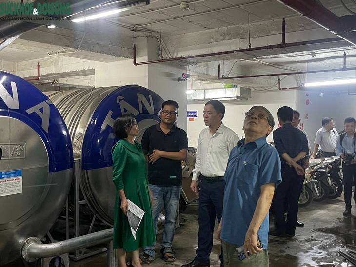 Sự cố nước sinh hoạt tại Chung cư SDU: Ban Đô thị HĐND TP Hà Nội trực tiếp vào cuộc- Ảnh 2.