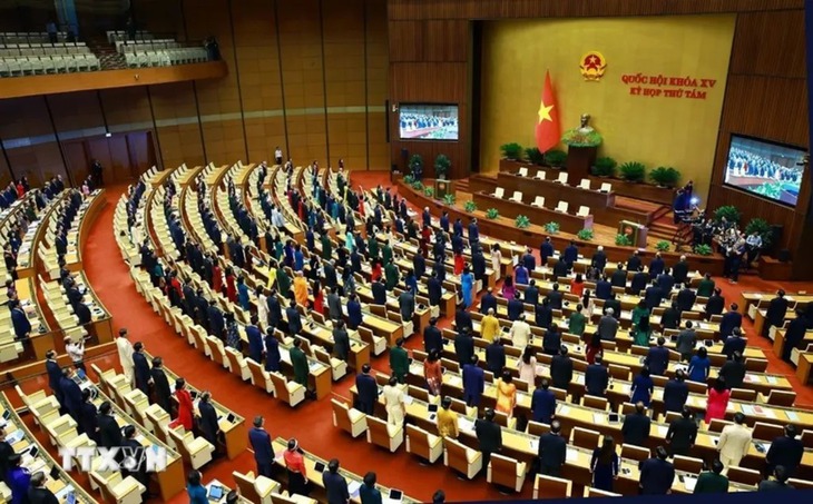 Sáng nay, khai mạc Kỳ họp thứ 9, Quốc hội khóa XV- Ảnh 1.