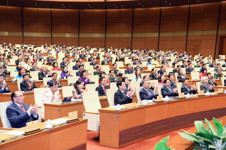 Toàn văn phát biểu khai mạc Kỳ họp thứ 9, Quốc hội khóa XV của Chủ tịch Quốc hội Trần Thanh Mẫn- Ảnh 3. Toàn văn phát biểu khai mạc Kỳ họp thứ 9, Quốc hội khóa XV của Chủ tịch Quốc hội Trần Thanh Mẫn- Ảnh 3.