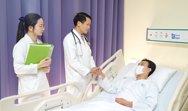 Những bệnh nhân đầu tiên tại BV Tâm Anh thử nghiệm thuốc tiềm năng chữa ung thư của Mỹ có tín hiệu tốt- Ảnh 2.