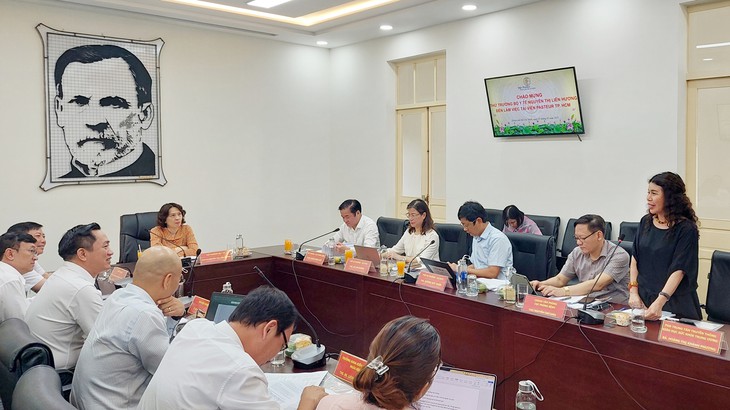 Thứ trưởng Nguyễn Thị Liên Hương làm việc tại Viện Pasteur TPHCM- Ảnh 3.