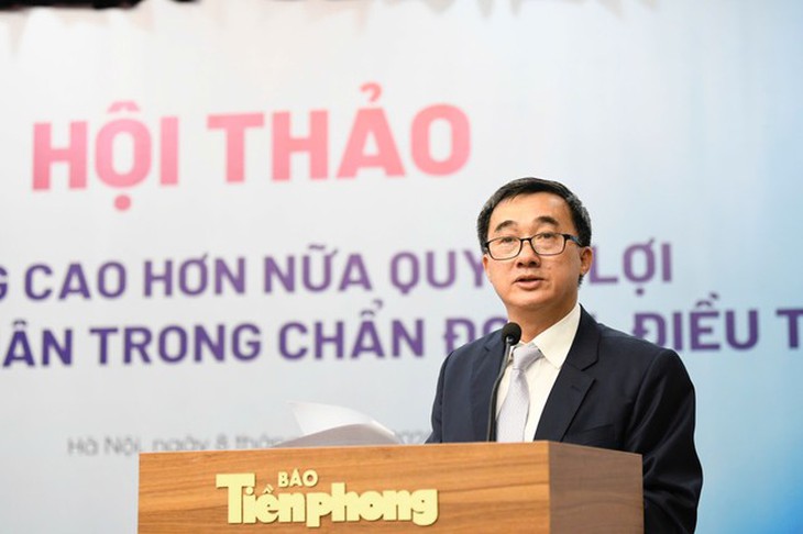 Thứ trưởng Bộ Y tế: Sẽ sửa Luật BHYT, tiến tới khám chữa bệnh miễn phí cho người dân
- Ảnh 1. Thứ trưởng Bộ Y tế: Sẽ sửa Luật BHYT, tiến tới khám chữa bệnh miễn phí cho người dân
- Ảnh 1.