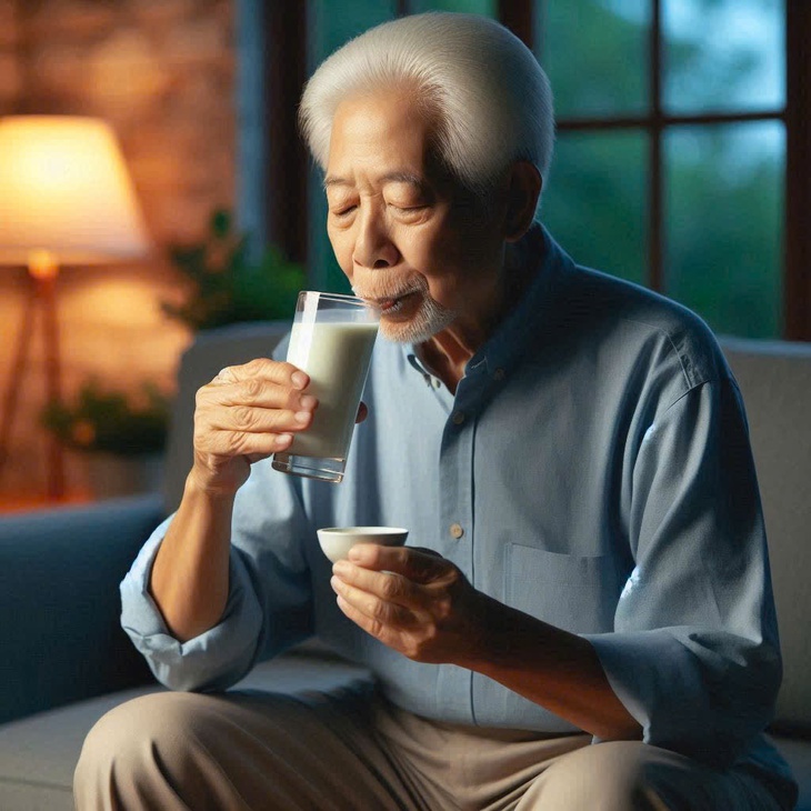 Bí quyết giúp người cao tuổi ngủ ngon chỉ bằng một ly sữa từ chuyên gia- Ảnh 1.