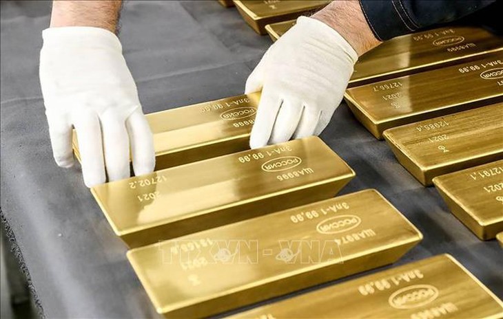 Giá vàng thế giới tiếp tục giảm sau cuộc họp của Fed- Ảnh 1. Giá vàng thế giới tiếp tục giảm sau cuộc họp của Fed- Ảnh 1.