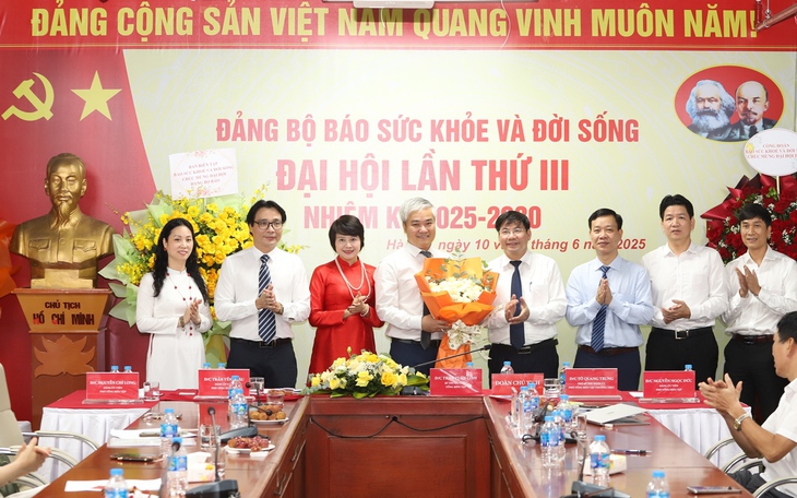 Đại hội Đảng bộ Báo Sức khỏe và Đời sống lần thứ III, nhiệm kỳ 2025-2030 thành công tốt đẹp