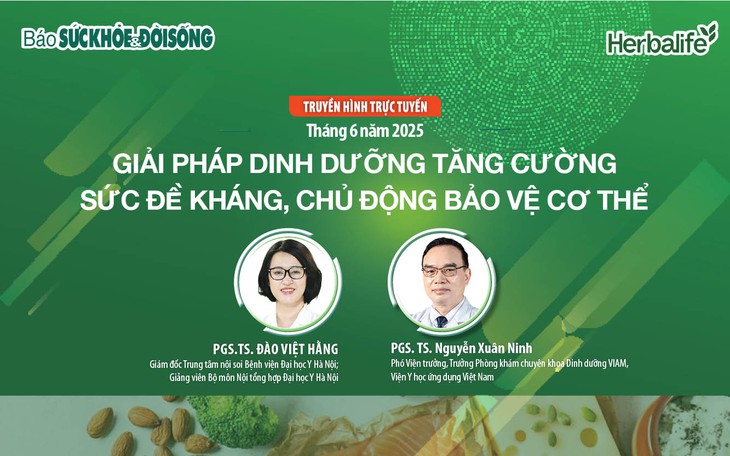 Truyền hình trực tuyến: Giải pháp dinh dưỡng tăng cường sức đề kháng, chủ động bảo vệ cơ thể- Ảnh 1. Truyền hình trực tuyến: Giải pháp dinh dưỡng tăng cường sức đề kháng, chủ động bảo vệ cơ thể- Ảnh 1.