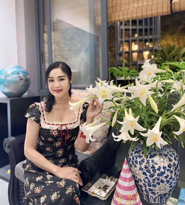Sắc vóc xinh đẹp, trẻ trung của nữ NSND quê Tuyên Quang- Ảnh 9.