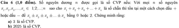 Có chi tiết chưa chuẩn xác trong đề Toán chuyên lớp 10 tại một tỉnh- Ảnh 2.