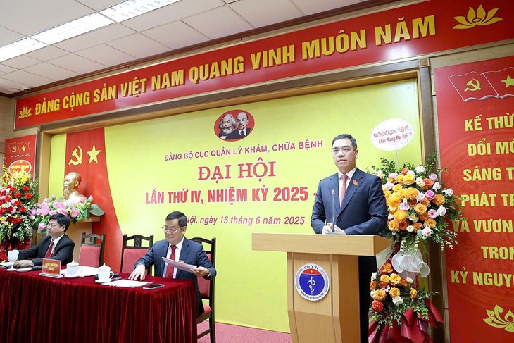 Đại hội Đảng bộ Cục Quản lý Khám chữa bệnh nhiệm kỳ 2025-2030- Ảnh 1.