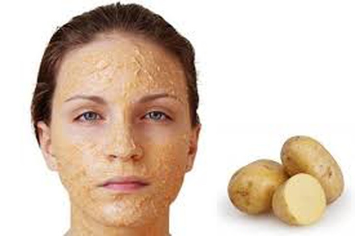 Tuyệt chiêu dưỡng trắng da với mặt nạ khoai tây sữa tươi