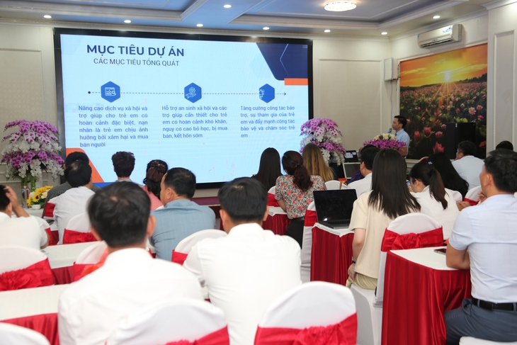Nghệ An khởi động dự án 3,3 tỷ đồng hỗ trợ trẻ em có hoàn cảnh đặc biệt và nạn nhân mua bán người- Ảnh 2.