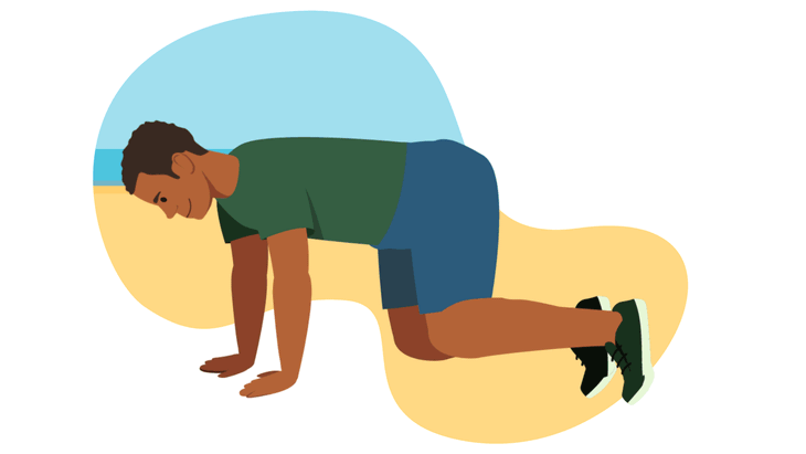 Bài tập HIIT trên bãi biển giúp tăng cơ, giảm mỡ- Ảnh 3.