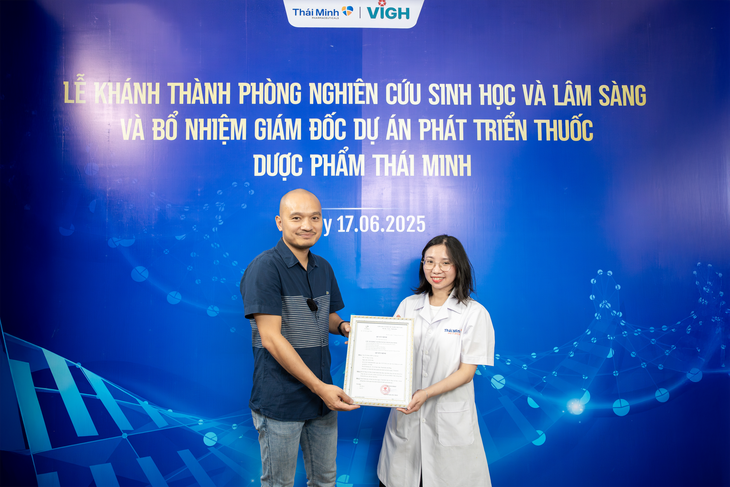 Thái Minh khánh thành Phòng Nghiên cứu Sinh học & Lâm sàng – Cột mốc chiến lược hiện thực hóa khát vọng 'Tiên phong khoa học – Chăm sóc trọn đời'- Ảnh 4.