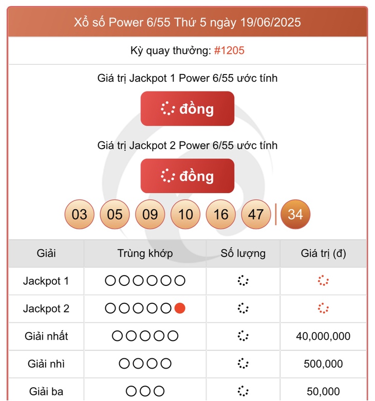 Kết quả xổ số Vietlott hôm nay 30/6/2025 - Vietlott 30/6 - Xổ số Power 6/55 và Mega 6/45 ngày 30/6- Ảnh 5. Kết quả xổ số Vietlott hôm nay 30/6/2025 - Vietlott 30/6 - Xổ số Power 6/55 và Mega 6/45 ngày 30/6- Ảnh 5.